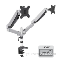 Dual Screen Desktop Mount para 10 &quot;-27&quot; Monitor de alumínio